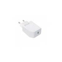 adaptador de corriente usb-c muvit 20w blanco