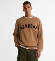 barbour para hombre mol0101 sudadera con logo prep marron xl casual algodon manga larga