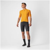 castelli endurance elite jersey - xl - pop orange