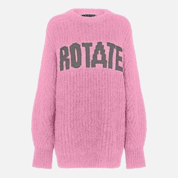 Rotate Birger Christensen Logo Wool-Blend Jumper - DK 38/UK 10