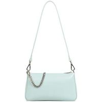 lancaster bandolera trotteur con cremallera suave even azul perla para mujer