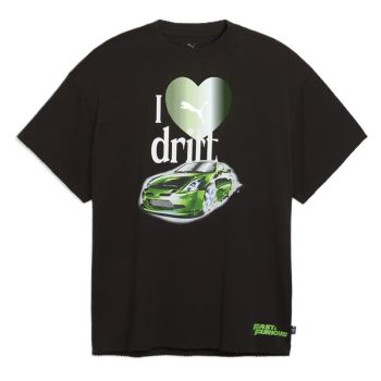 Camiseta Puma x Fast and Furious Drift Negra