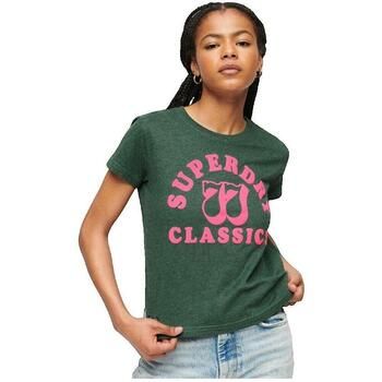 Superdry Camiseta T-shirt Archive Neon Graphic para mujer