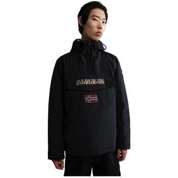 Napapijri Parka Veste Rainforest Winter 3 noire à capuche ajustable para hombre