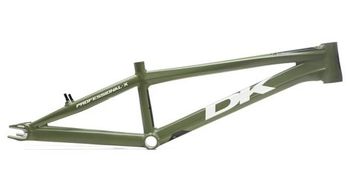 Bicicletas bmx race dk professional x frame verde