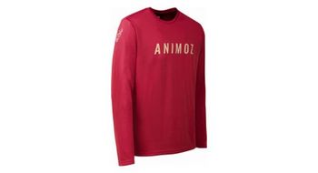 Maillot de manga larga animoz raw red  hombre
