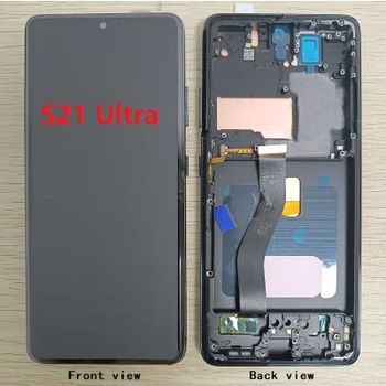 Pantalla Táctil LCD de Repuesto con Marco de 6.8'' de Calidad INCELL para Samsung Galaxy S21 Ultra 5G SM-G998B