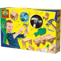 ses creative atelier de menuiserie kit carpinteria infantil 57 piezas