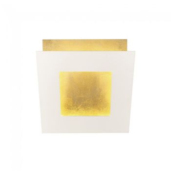 Aplique de pared led dalia oro (18w)