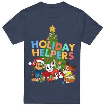 Dessins Animés Camiseta Holiday Helpers para mujer