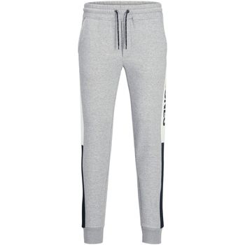 Jack & Jones Pantalones 12199434 JPSTWILL LOGO JJBLOCK SWEAT VG PS NOOS LIGHT GREY MELA para hombre
