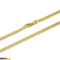 pulsera barbada oro de 8 quilates 21cm
