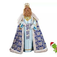 disfraz o traje de rey mago gaspar deluxe para hombre