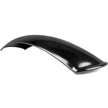 Guardabarros delantero 18''x115mm alu negro largo