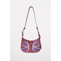 pinko bolso half moon mini fl para mujer
