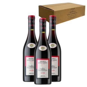 Sierra Cantábrica Cuvée - Pack 3 Botellas 75 Cl - 13% Vol.