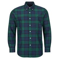 polo ralph lauren camisa manga larga camisa de corte recto en oxford para hombre