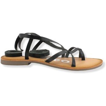Gioseppo Chanclas Claverack Sandalo Gladiator Infradito Black 58494 para mujer