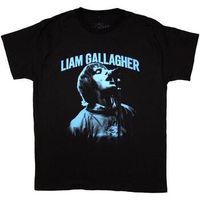 liam gallagher camiseta maine road live para mujer