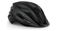 casco met crossover negro mate