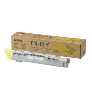 Brother TN12Y Yellow Original Toner Cartridge