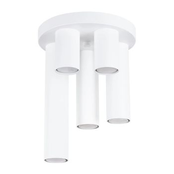 Plafón vaza blanco, 5 luces
