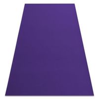 alfombra con refuerzo de goma rumba 1385 un solo color violet 200x200 cm