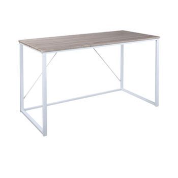 Wellhome Mesa Plegable Elmo Blanca En Madera De Haya