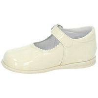 bambineli bailarinas 457 merceditas charol con hebilla beige para nina