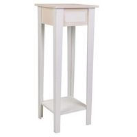 soporte maceta de madera
