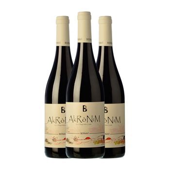 Bernaví Vino Tinto Akrònim Terra Reserva 75 Cl 14% Vol. (pack De 3 Unidades)