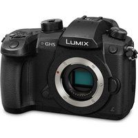 panasonic lumix dc-gh5eb-k compact system camera - black body only black