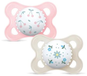 MAM Chupete Original Rosa Brillante 2-6m 2 uds