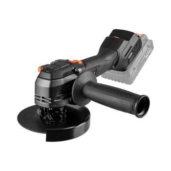 Dnipro-m Amoladora Angular Dga-204sbc 20v Brushless, Disco 125 Mm, 6 Velocidades 4000-9200 Rpm, Corte, Desbaste Y Pulido, Sin Batería Ni Cargador