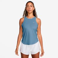 nike tempo  camiseta de running mujeres - azul plateado
