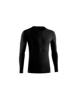 camiseta de trail lurbel merino lite long sleeves hombre negro