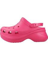 de crocs zuecos mujer modelo classic bae clog color rosa dragonfrui