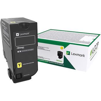 Lexmark 75B20Y0 Yellow Original Return Program Toner Cartridge