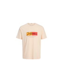 Camiseta Jack and Jones Jorfrederiksberg Infantil Antique White