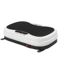 sportnow plataforma vibratoria con 50 velocidades 3 programas pantalla led mando a distancia bandas elasticas ejercicio en casa