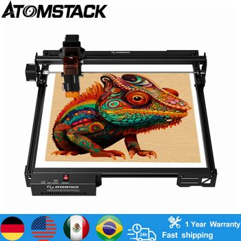 ATOMSTACK A20 Pro V2 20W máquina de grabado láser DIY CNC grabador láser para madera Metal acrílico vidrio cuero 400*365mm área de trabajo