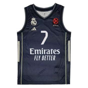 Camiseta Facundo Campazzo Real Madrid Baloncesto Segunda Equipación Adidas 2025-26 azul