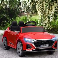 coche electrico para ninos de 3 anos audi q8 rojo aiyaplay
