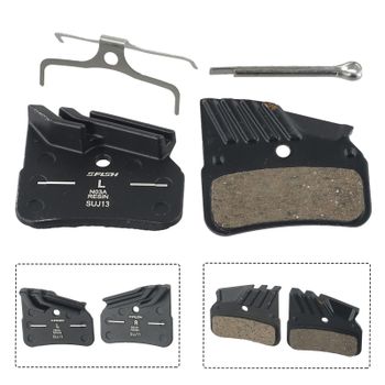 1 par de pastillas de freno de disco de bicicleta N03A para Shimano M9120/M8120/M7120 MTB piezas de bicicleta ciclismo pastillas de freno de disco de resina orgánica