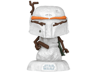 figura funko pop - star wars holiday snowman boba fett vinilo 95 cm