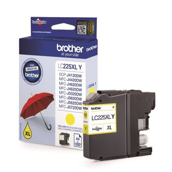 Brother LC225XLY Yellow Original High Capacity Ink Cartridge