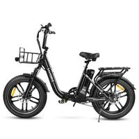 bicicleta electrica plegable samebike c05 pro con cuadro de acceso bajo 250 w 36 v 13 ahnegro