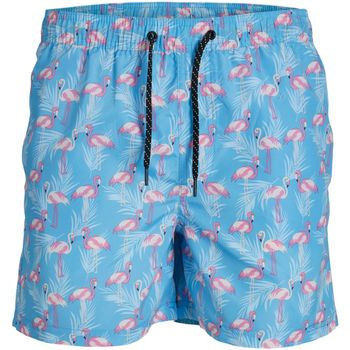 Jack & Jones Bañador 12227247 JPSTFIJI JJSWIM AOP LY SN ETHEREAL BLUE para hombre