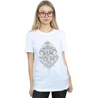 harry potter camiseta hogwarts draco dormiens para mujer