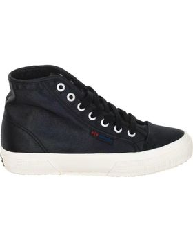 de SUPERGA ZAPATILLAS DEPORTIVAS ABOTINADAS BY ALEXA CHUNG S00EN40 MUJE NEGRO